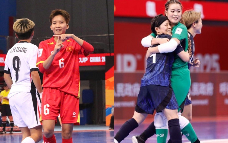 Futsal nữ Việt Nam vs Nhật Bản: Thắng để đi World Cup