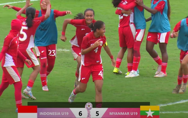 Sút luân lưu kịch tính, U19 nữ Indonesia đánh bại Myanmar giành hạng 3 Đông Nam Á