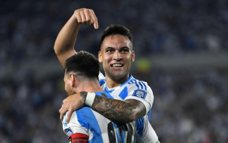 Messi: 'Lautaro Martinez xứng đáng giành Quả bóng vàng 2024'