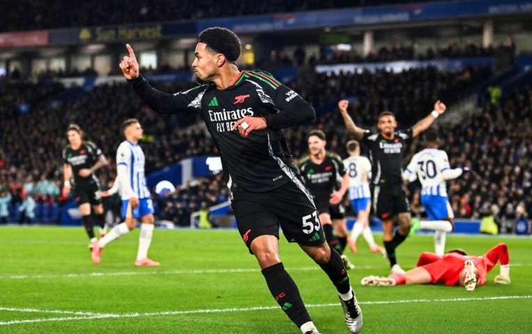 Arsenal mất điểm cay đắng trước Brighton