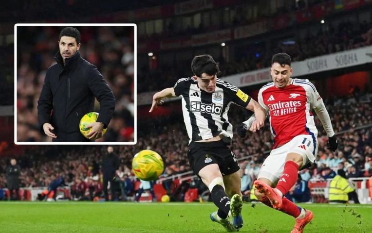 Arteta đổ lỗi cho trái bóng khi Arsenal thua