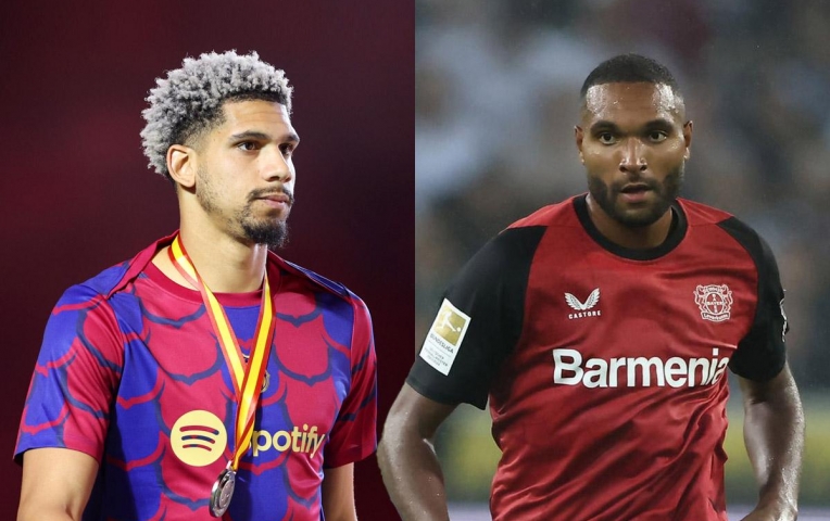 Araujo bực tức khi Barca chiêu mộ Jonathan Tah