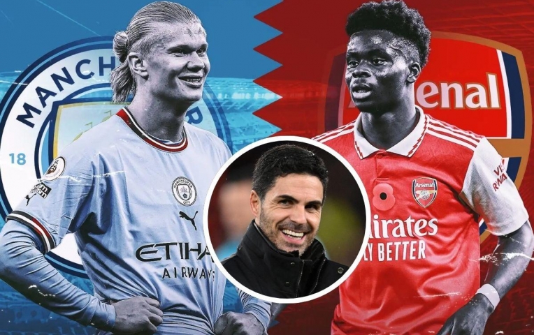 Arsenal vs Man City: Haaland xấu hổ nói Arteta khiêm tốn