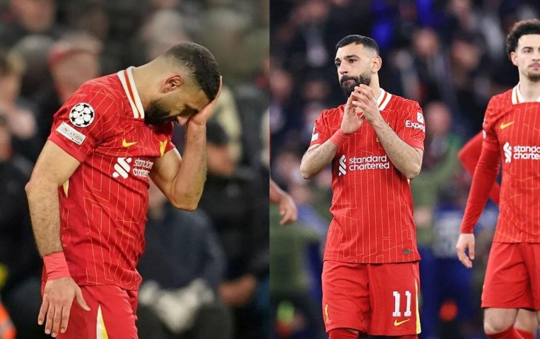 Salah khóc khi Liverpool bị loại khỏi C1, giọt nước mắt chia ly?