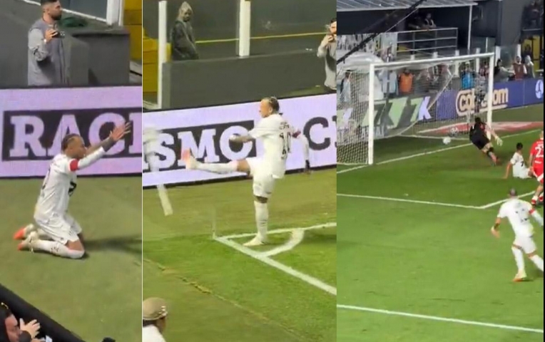 Khoảnh khắc Neymar 'xấu hổ' vì ăn mừng bàn thắng hụt