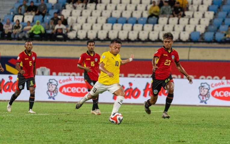 VIDEO: Đông Timor thắng tối thiểu ở lượt đi play-off AFF Cup