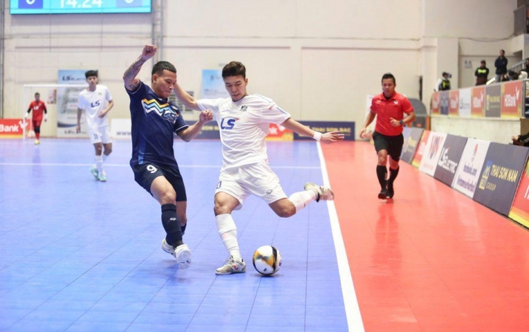 Thái Sơn Nam thị uy sức mạnh ở giải futsal VĐQG