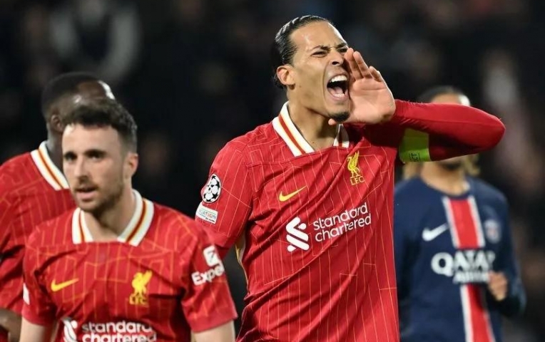 Van Dijk cảnh báo các đồng đội sau trận thắng hú vía PSG