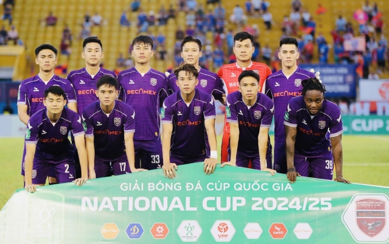 CLB Bình Dương bị phạt ngay trước bán kết Cúp Quốc gia
