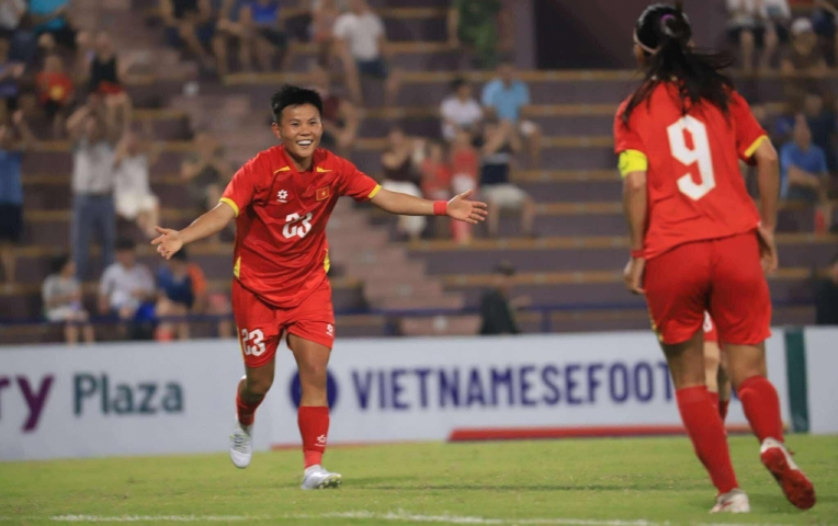 Nhìn lại 5 siêu phẩm của ĐT nữ Việt Nam ở VL Asian Cup