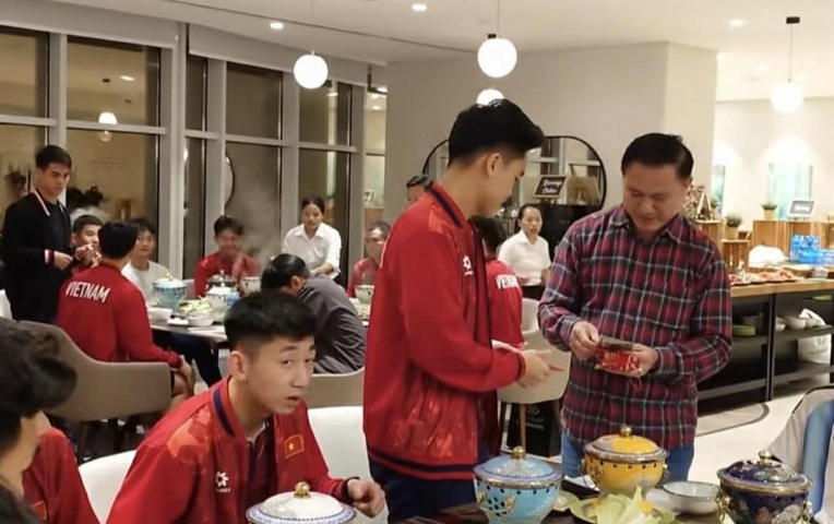 U23 Việt Nam được lì xì trước ngày dự VCK U23 châu Á