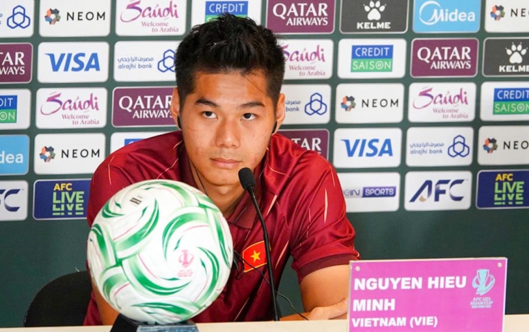 Trung vệ số 1 của U23 Việt Nam nói gì khi được AFC vinh danh