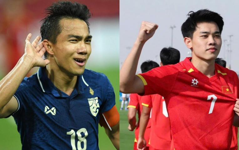 Chanathip có hành động ngỡ ngàng khi U23 Việt Nam đang thăng hoa