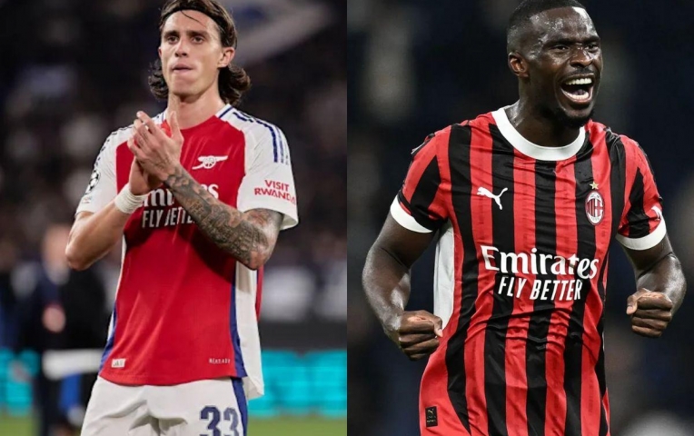 Arsenal cân nhắc vụ hoán đổi gây sốc với AC Milan