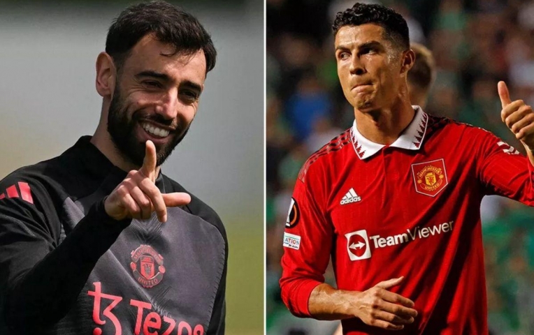 Bruno Fernandes san bằng kỷ lục của Ronaldo tại MU