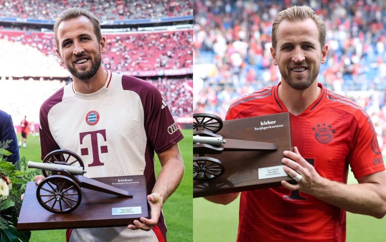 Harry Kane lập thêm kỳ tích ở Bundesliga
