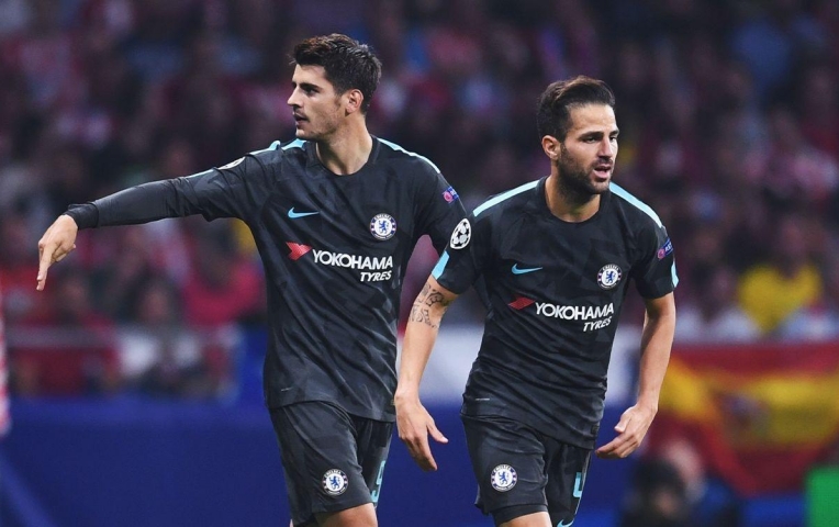Morata sắp trở thành học trò của Cesc Fabregas