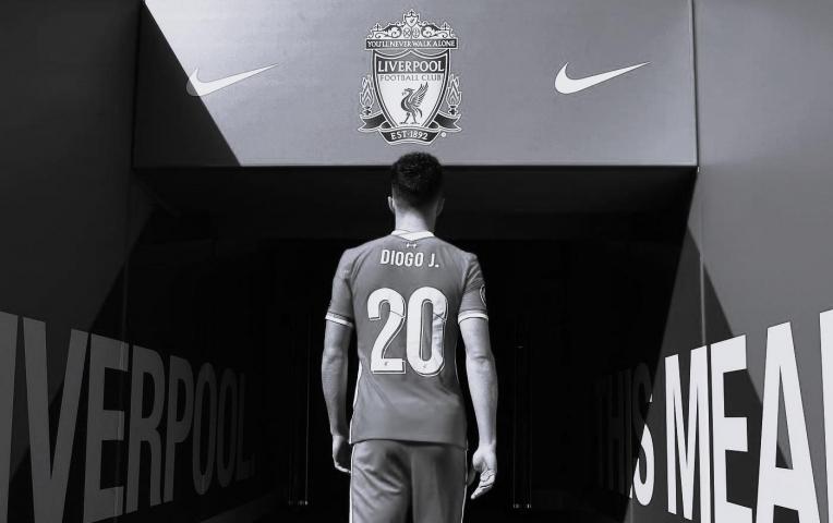 Diogo Jota và chiếc áo số 20 dang dở