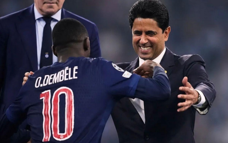 Chủ tịch PSG: 'Dembele không đoạt Quả bóng vàng là điều bất thường'