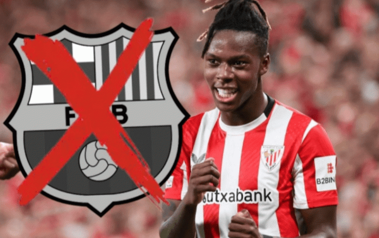 Lý do bất ngờ khiến thương vụ Nico Williams và Barcelona đổ vỡ