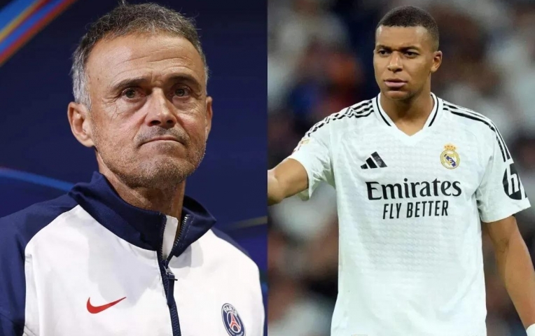 Màn tái ngộ đầy căng thẳng của Mbappe và Luis Enrique