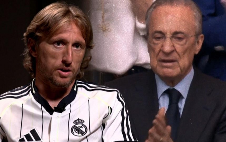 Chủ tịch Florentino Perez khóc nghẹn ngày chia tay Luka Modric