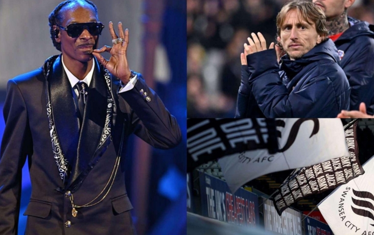 Tiếp bước Modric, rapper Snoop Dogg đầu tư tiền tấn vào bóng đá Anh