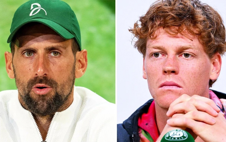 Người hâm mộ thất vọng trước tin về Djokovic và Sinner