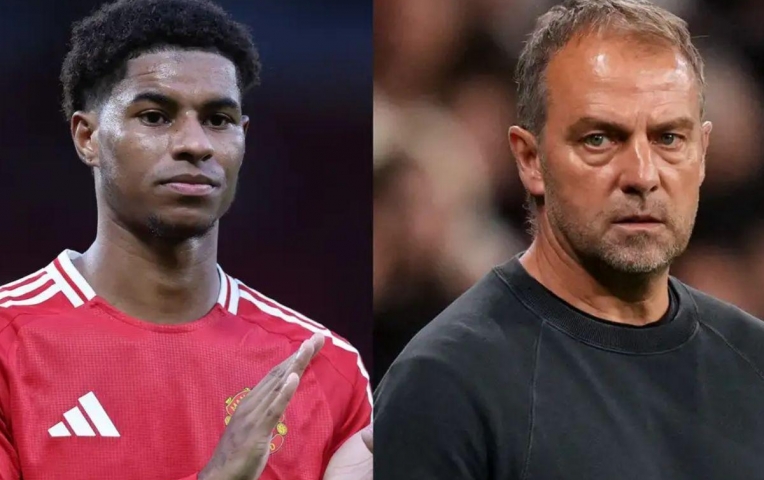 Tới Barca, Rashford nhận 'tối hậu thư' từ Hansi Flick
