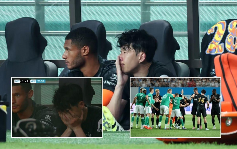 Son Heung-min bật khóc trong trận chia tay Tottenham