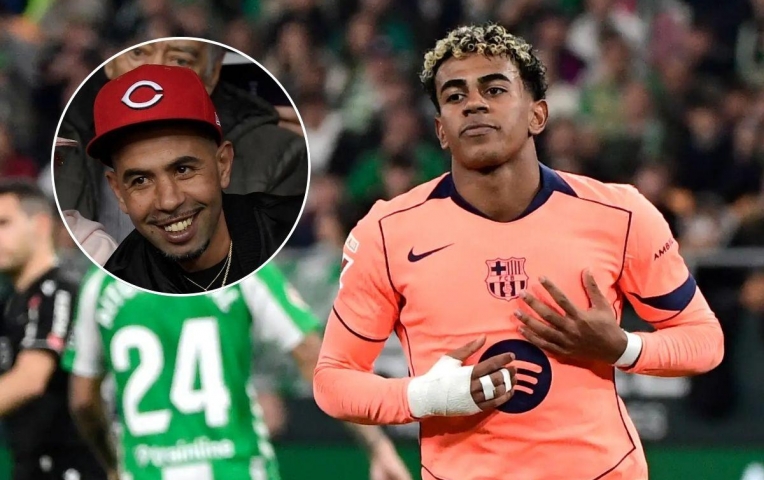 Cha của Lamine Yamal gây náo động khán đài, an ninh phải can thiệp