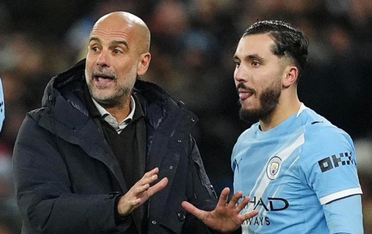 Pep thừa nhận muốn hôn Rayan Cherki ở trận thắng Nottingham