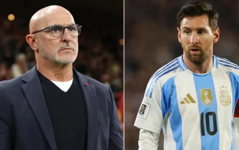 HLV Tây Ban Nha: 'Messi không bao giờ nên giải nghệ'