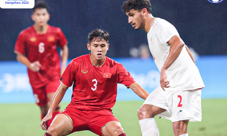 BXH các đội hạng 3 bóng đá nam ASIAD 2023