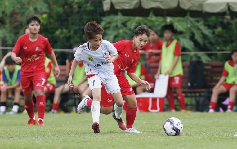 Hà Nội gieo sầu cho Phong Phú Hà Nam ở giải U16 nữ QG