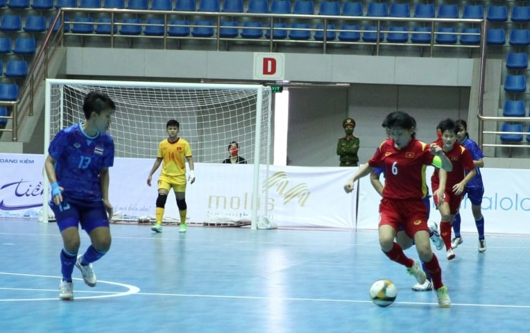 Thái Lan tung đội hình đón tiếp tuyển futsal nữ Việt Nam