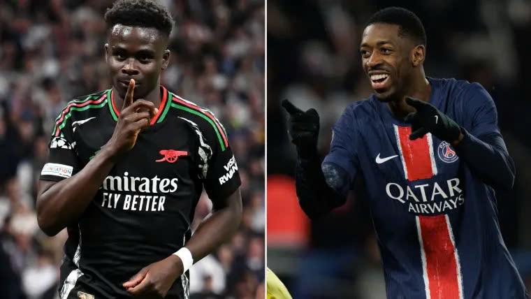 Lịch thi đấu Arsenal vs PSG, bán kết C1 2025