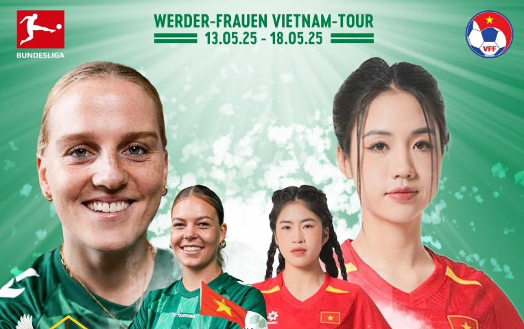 Miễn phí vé xem trận ĐT nữ Việt Nam vs CLB Bundesliga