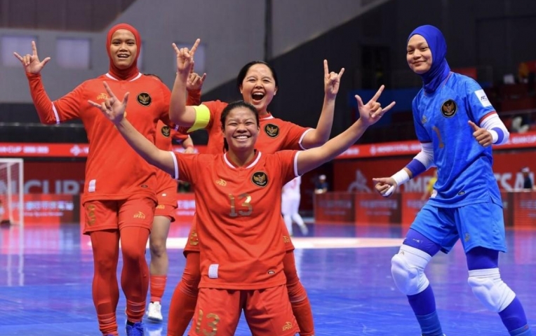 Thắng 5-1, Indonesia nối gót Việt Nam vào tứ kết châu Á