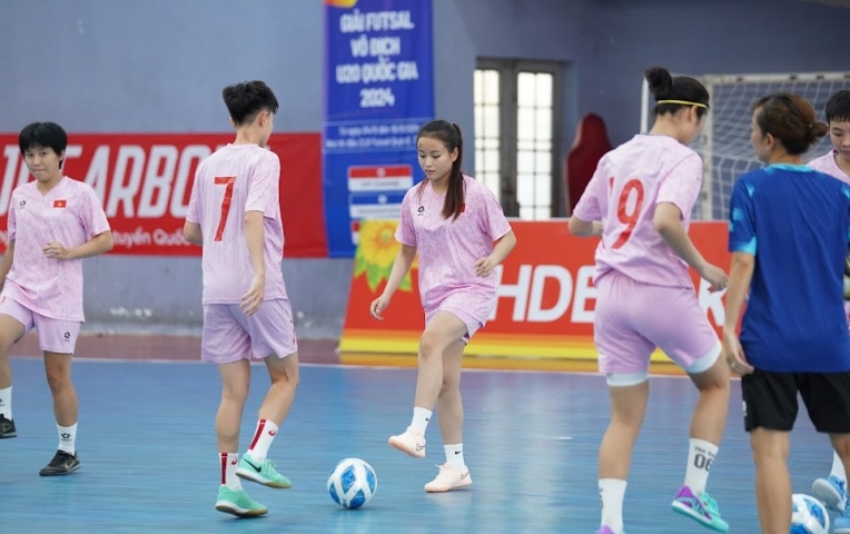 ĐT futsal nữ Việt Nam chuẩn bị kỹ cho chuyến du đấu Thái Lan