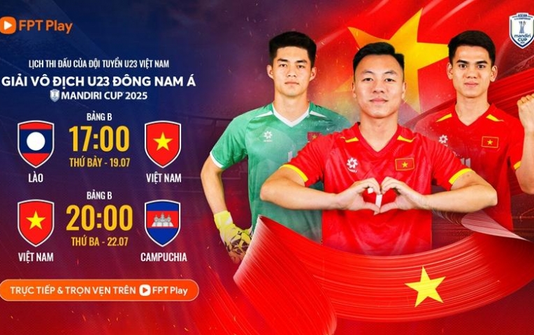 NHM nhận tin không thể vui hơn ở giải đấu U23 Việt Nam 2 lần vô địch