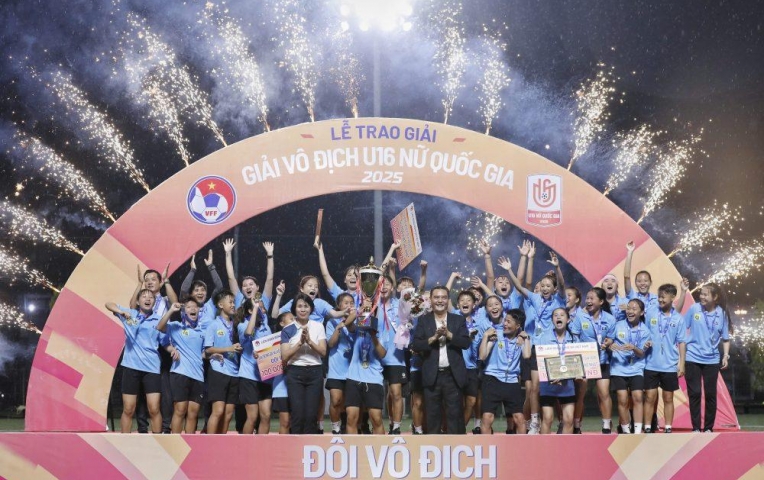 Hà Nội vô địch U16 nữ Quốc gia 2025