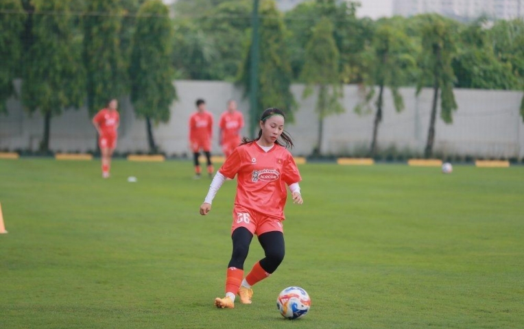 Sao trẻ ĐT nữ Việt Nam quyết cạnh tranh suất dự AFF Cup 2025