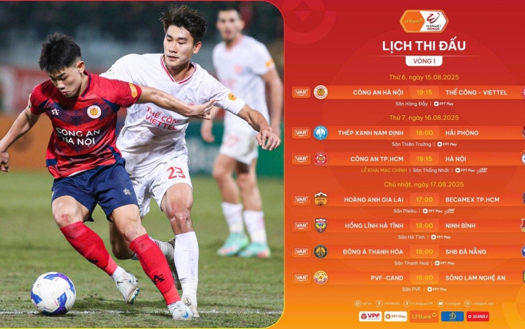 Trước vòng 1 V-League 2025/26: Khai màn hấp dẫn
