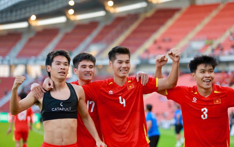 Truyền thông Thái Lan đồng loạt chúc mừng U22 Việt Nam sau trận thắng nghẹt thở Philippines