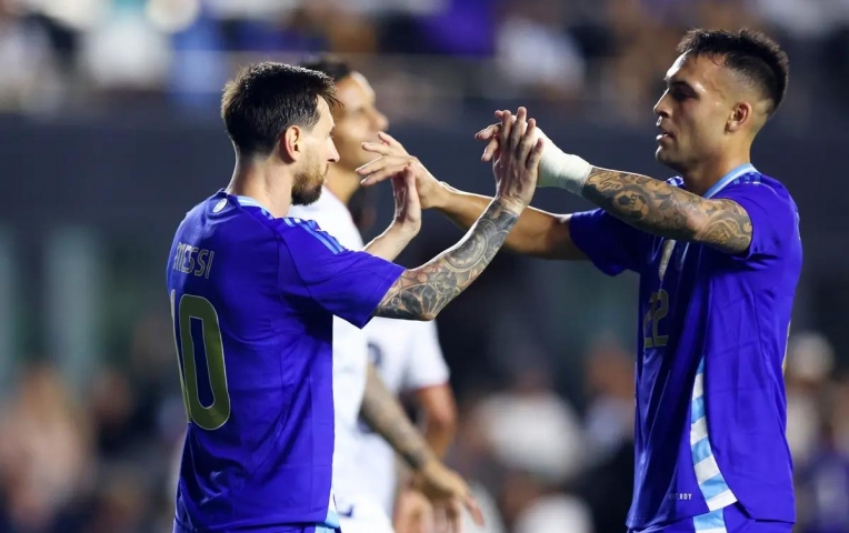 Lautaro Martinez gia nhập danh sách vĩ đại của Argentina