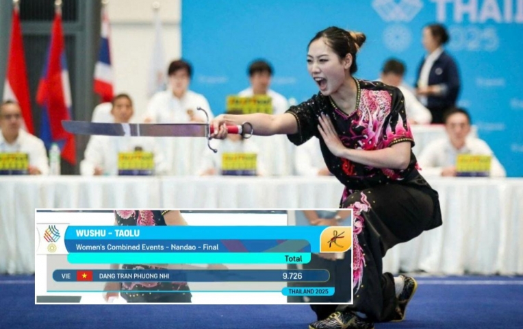 Hot girl Wushu tạo cú hích cho Việt Nam ở SEA Games