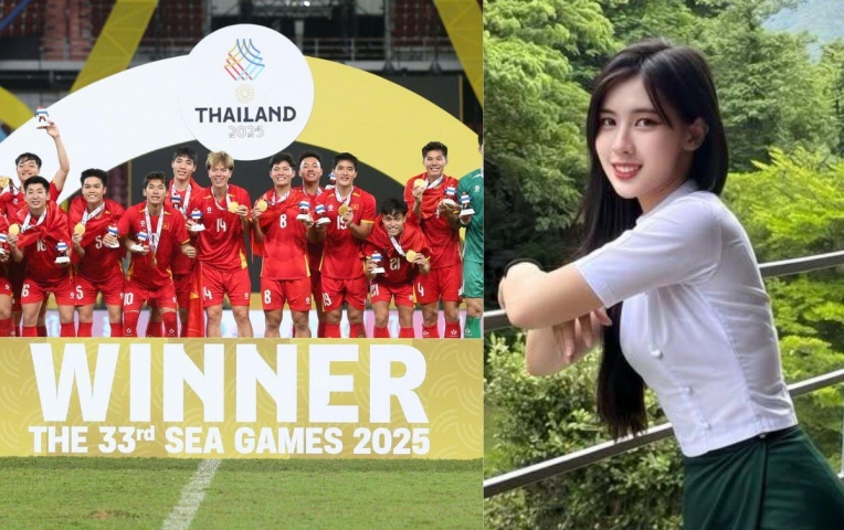 Hot girl nổi tiếng tại Thái Lan công khai mê mẩn sao U23 Việt Nam