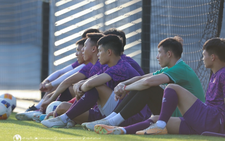 VIDEO: Công tác chuẩn bị của U23 Việt Nam trước ngày gặp U23 Malaysia