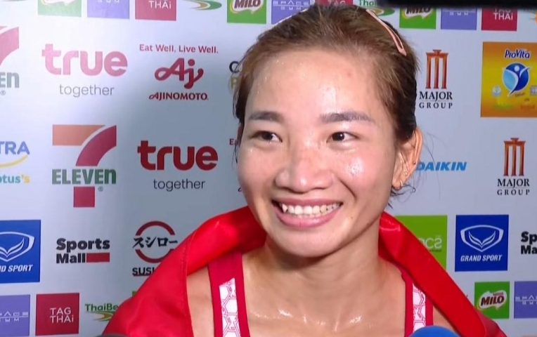 Nguyễn Thị Oanh nói gì khi san bằng siêu kỷ lục HCV ở SEA Games?